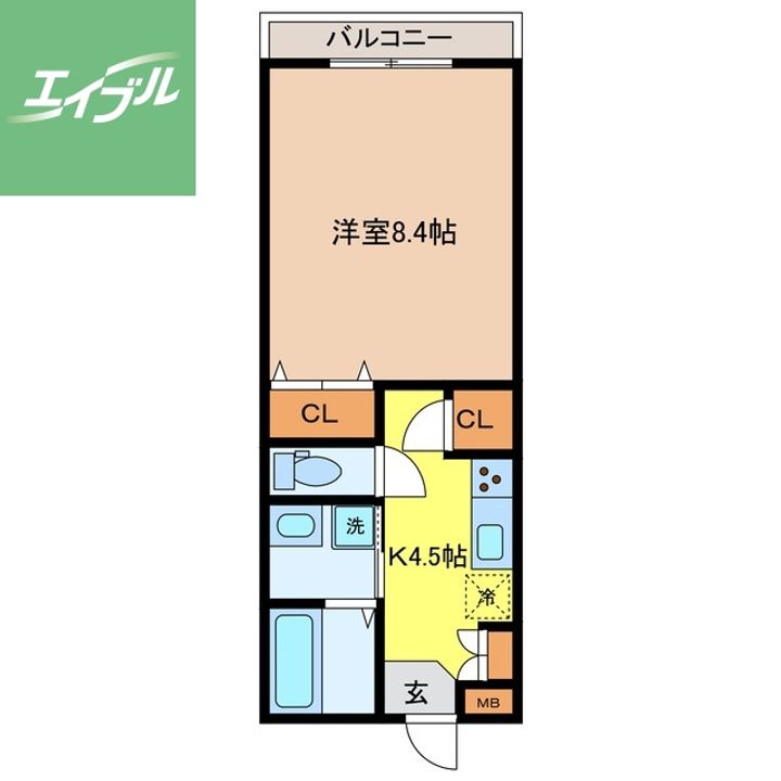 Signpost pure105の間取り
