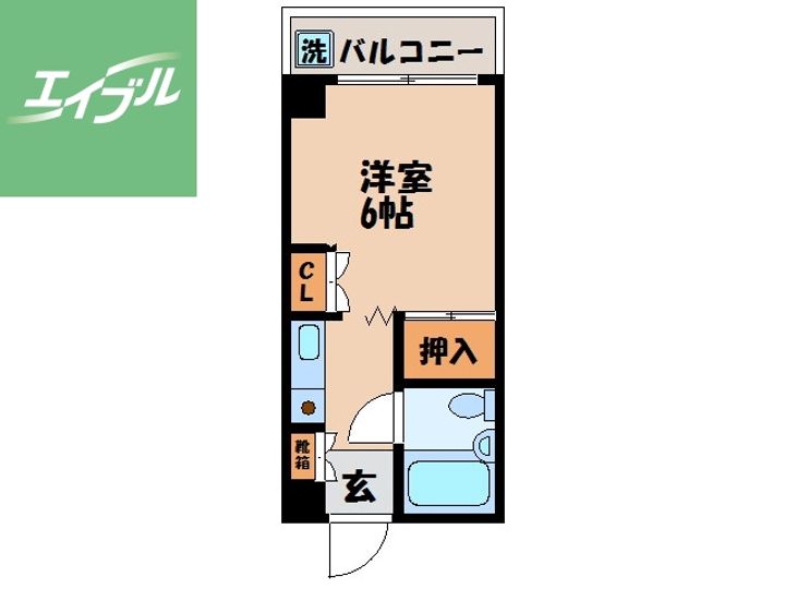あこ物産ビル305の間取り