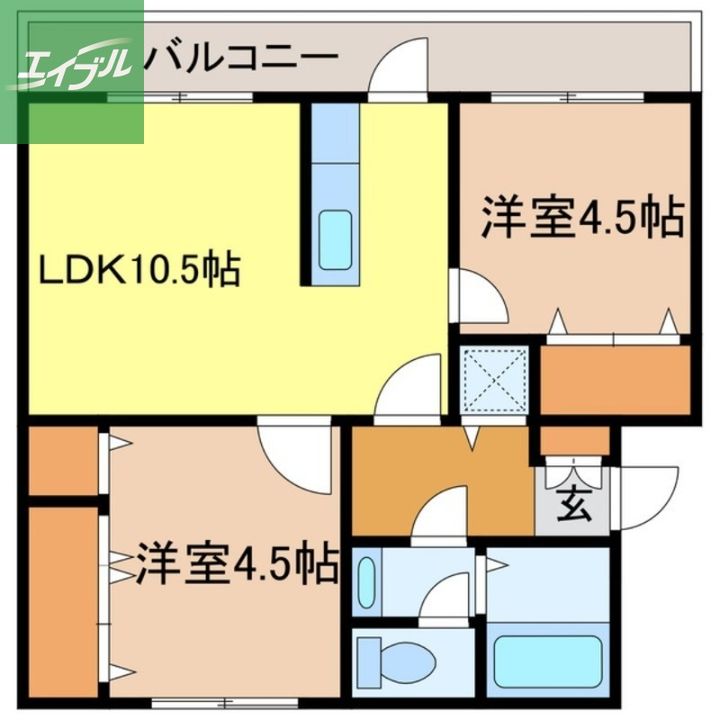 フロンティア葉山の間取り