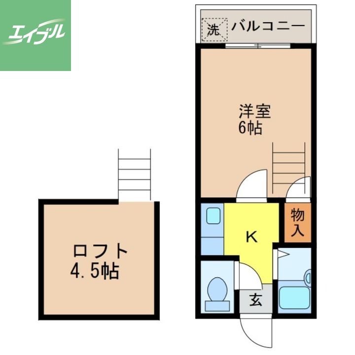 クイーン・パレスin長崎114の間取り
