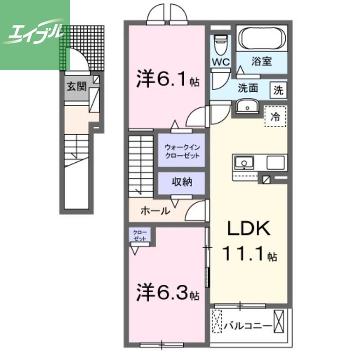 フォレストの間取り