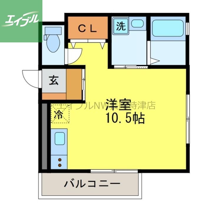 ビジュービスタⅢの間取り
