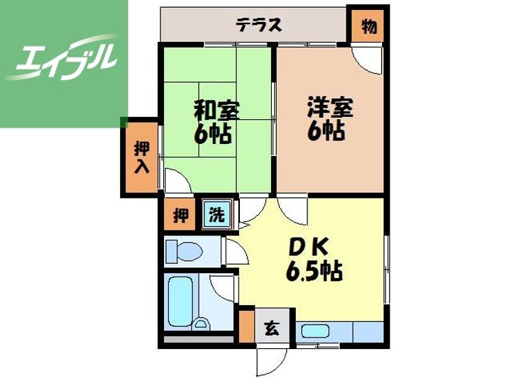 スプリングヒルズ102の間取り