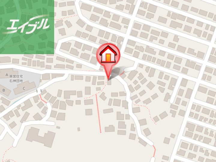 ブルーハイツ辻町103の地図