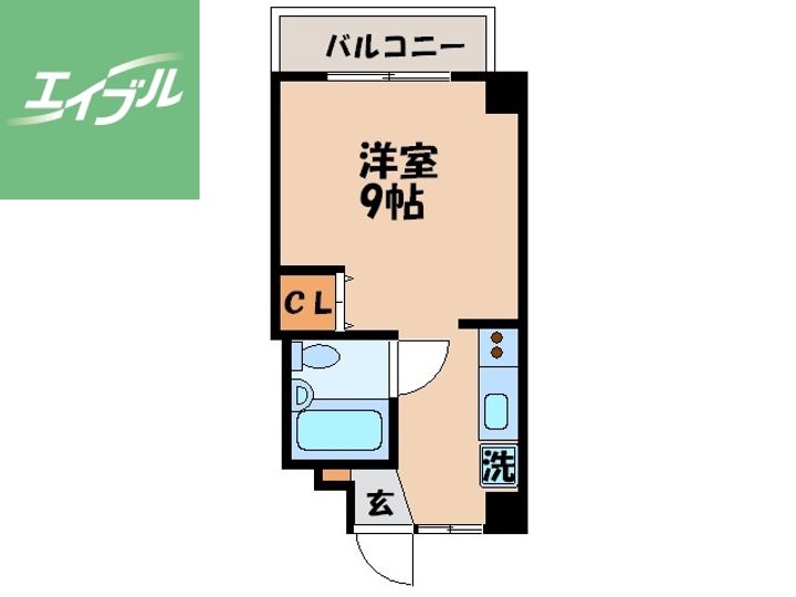 文教カテリーナ501の間取り