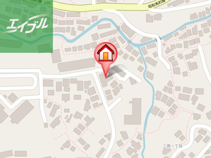 パレスアーバン503の地図