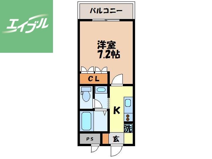 ビューパレスSAKURAの間取り