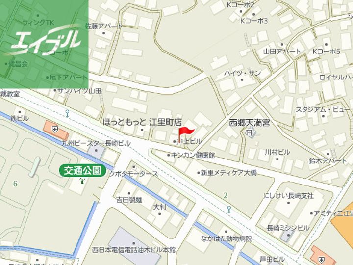 井上ビル(江里町)102の地図