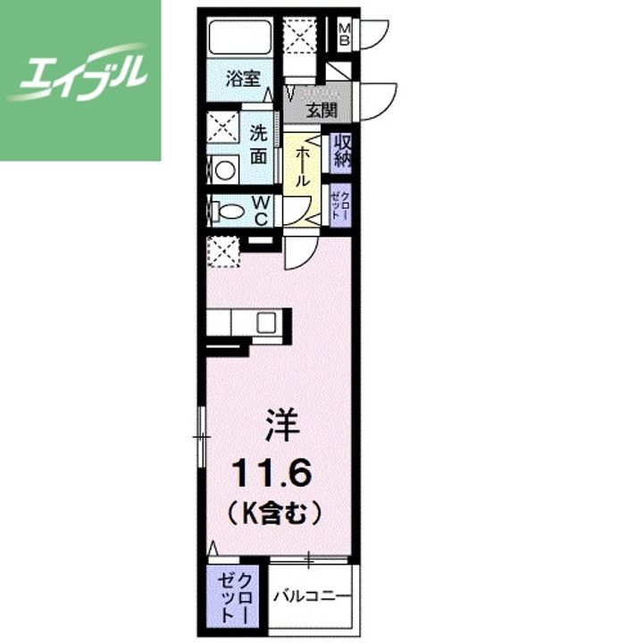 ラルジュ イズミの間取り