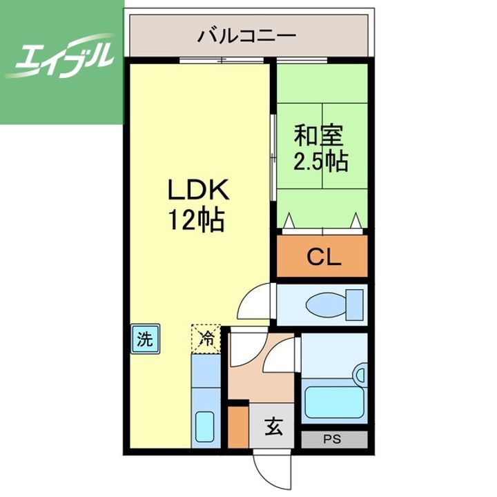 プライムステージ406の間取り