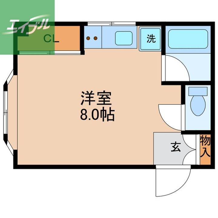 山口ビル(勝山町)の間取り