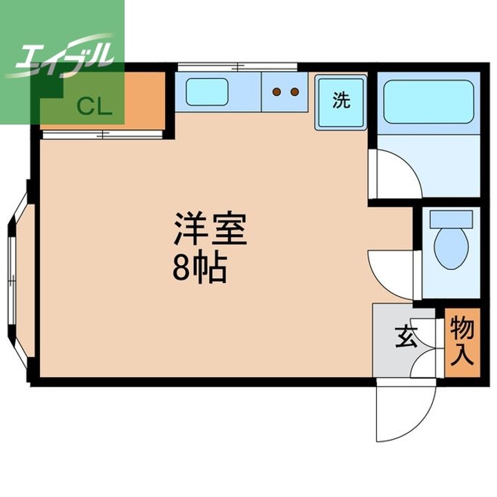 山口ビル(勝山町)の間取り