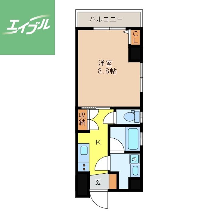 グリート樺島の間取り
