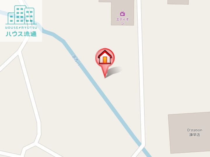 ミルトハウス Dの地図
