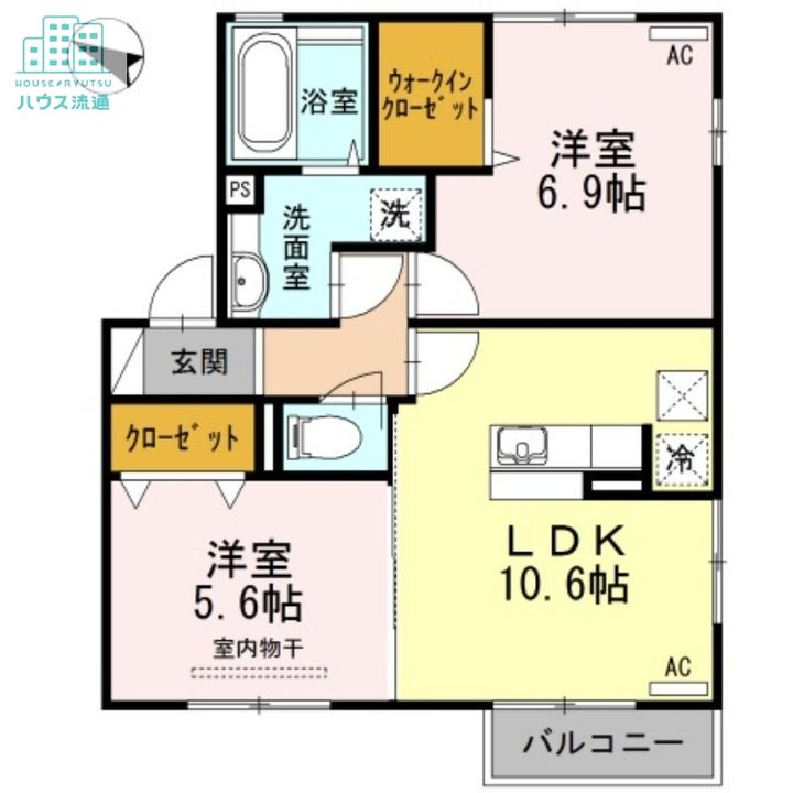 エスポワール Cの間取り