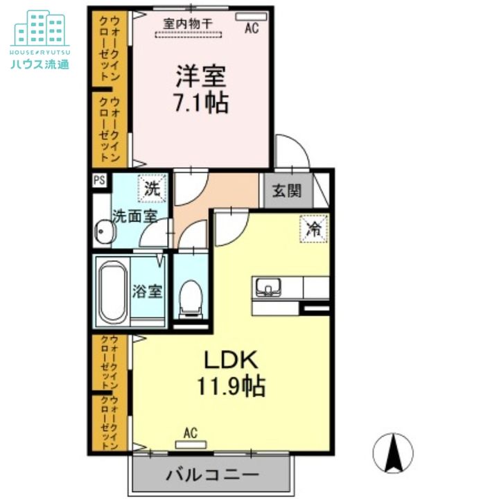 ラ・愛夏・ミミの間取り