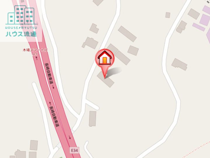 スカイコート大村の地図