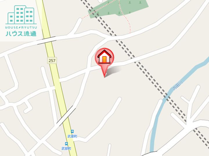 グリッター大文の地図