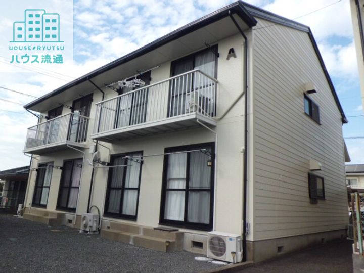 プレジール堀溝 A棟の外観