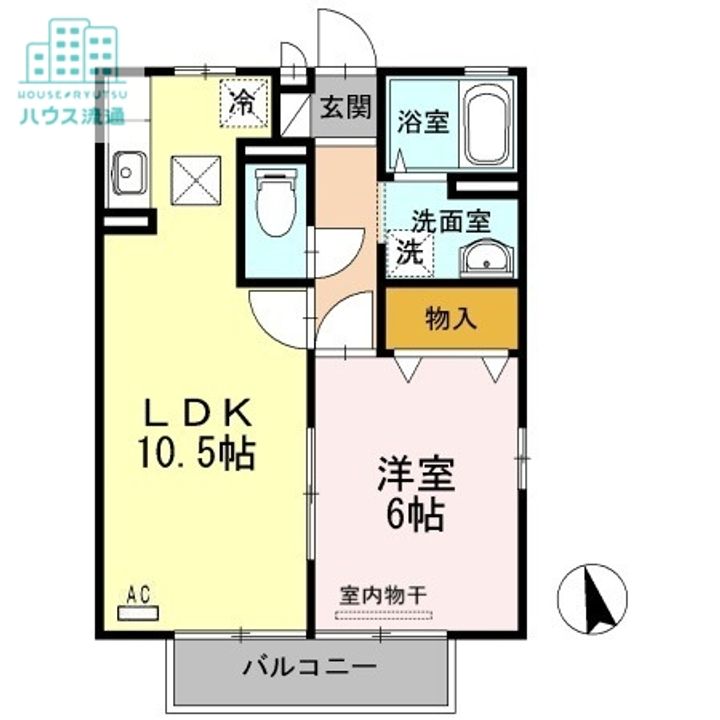 オリエンタルMの間取り