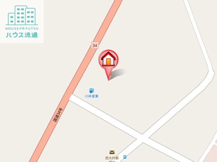 コンフォール桜の地図