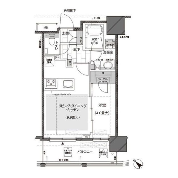 ルジェンテ武蔵小山の間取り