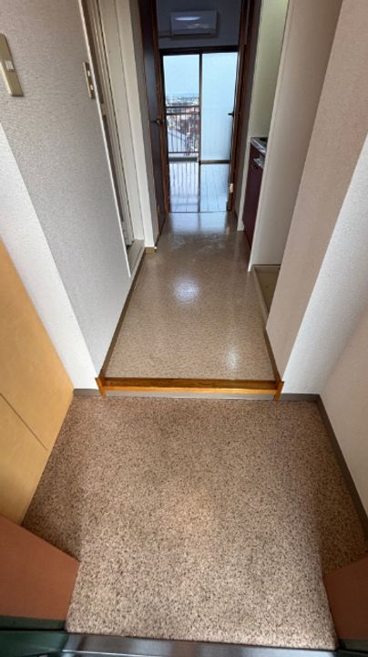 柾木マンションウエスト607の玄関