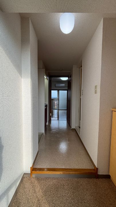 柾木マンションウエスト705の玄関