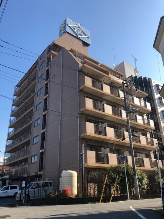 柾木マンションウエスト702の外観