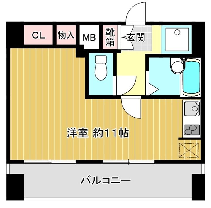 柾木マンションウエスト702の間取り