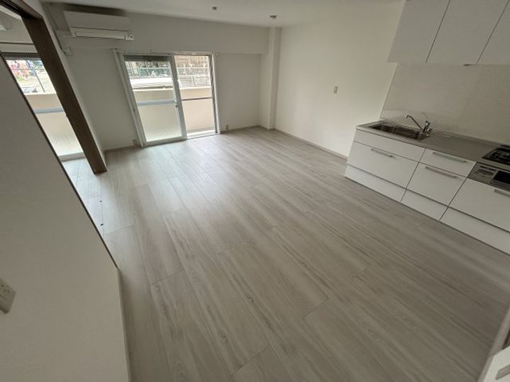 若江岩田パークマンション B棟の居間