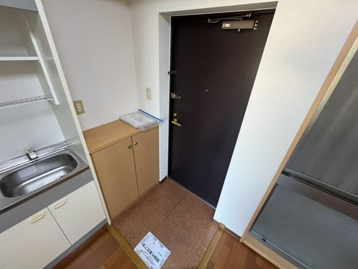 ミフネセントラルベア荒本の玄関