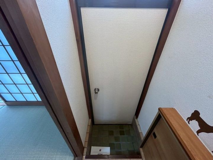大阪府東大阪市中石切町5丁目(一戸建)の賃貸物件の玄関