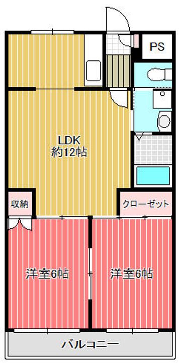 パークシティ鳩ヶ谷の間取り