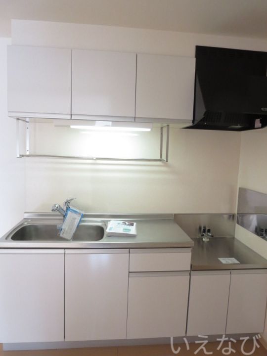 岡山県倉敷市酒津(アパート)の賃貸物件のキッチン