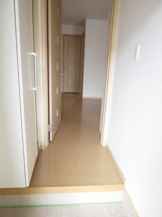 岡山県倉敷市酒津(アパート)の賃貸物件の玄関