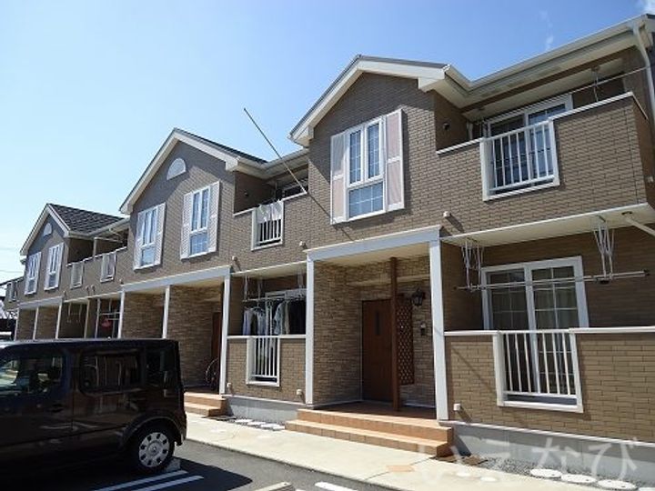 岡山県倉敷市西阿知町(アパート)の賃貸物件の外観