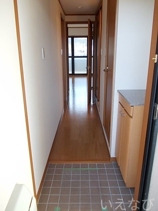 岡山県岡山市中区赤田(マンション)の賃貸物件の玄関