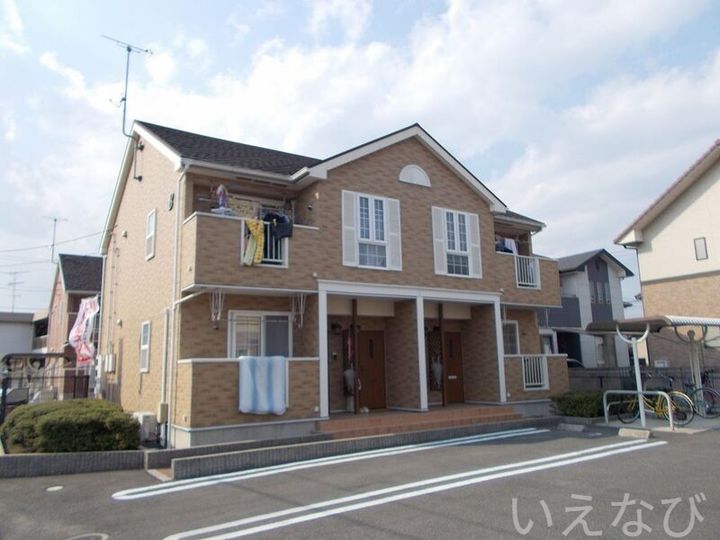 岡山県総社市中原(アパート)の賃貸物件の外観