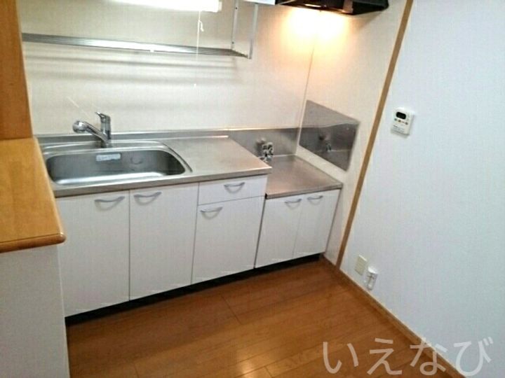 岡山県総社市中原(アパート)の賃貸物件のキッチン