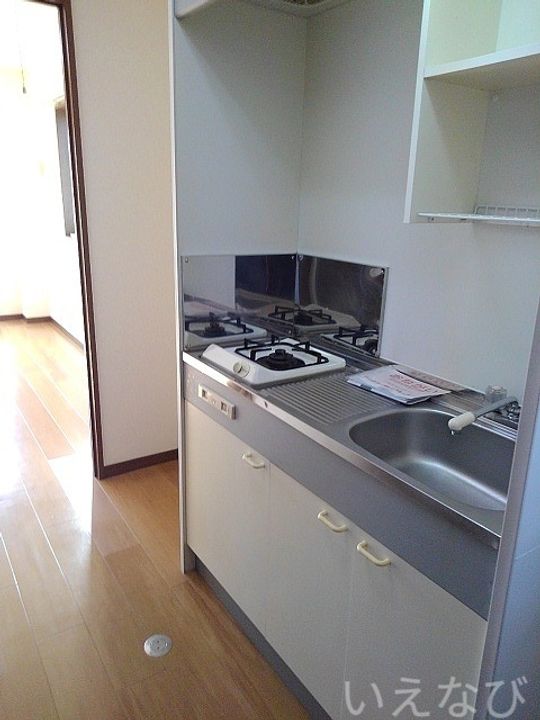 岡山県岡山市中区浜3丁目(アパート)の賃貸物件102のキッチン
