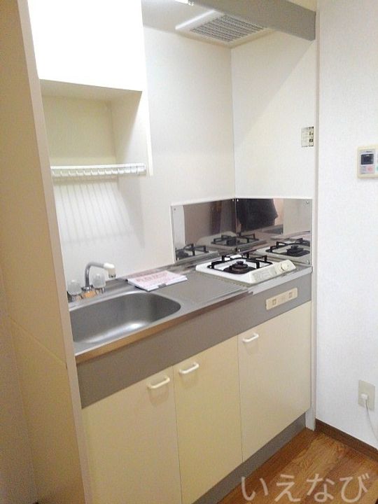 岡山県岡山市中区竹田(アパート)の賃貸物件102のキッチン