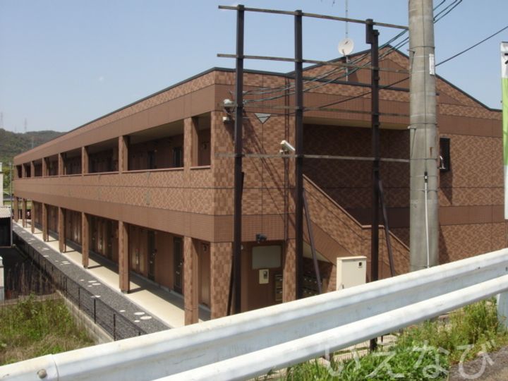 岡山県倉敷市中庄(アパート)の賃貸物件の外観