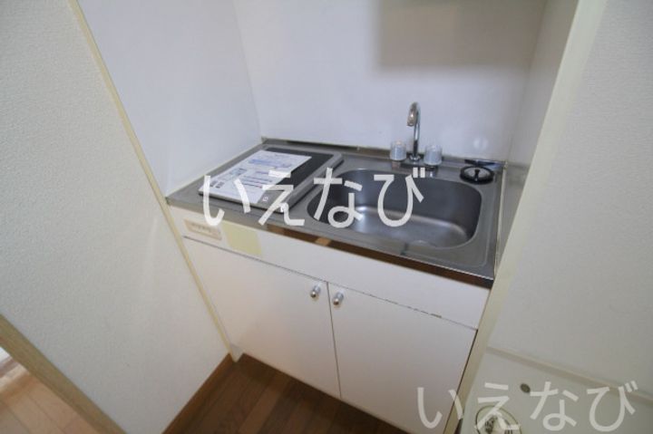 岡山県岡山市中区中井3丁目(アパート)の賃貸物件204のキッチン