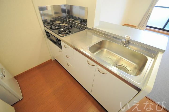 岡山県岡山市北区田中(マンション)の賃貸物件307のキッチン