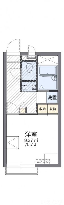 岡山県岡山市東区金岡西町(アパート)の賃貸物件206の間取り