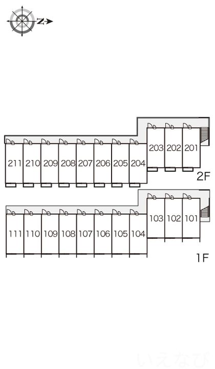 岡山県岡山市北区今保(アパート)の賃貸物件204のその他画像