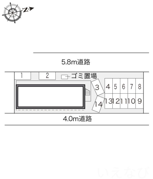 岡山県岡山市東区益野町(アパート)の賃貸物件203のその他画像