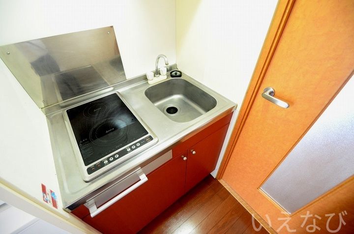 岡山県岡山市東区益野町(アパート)の賃貸物件203のキッチン