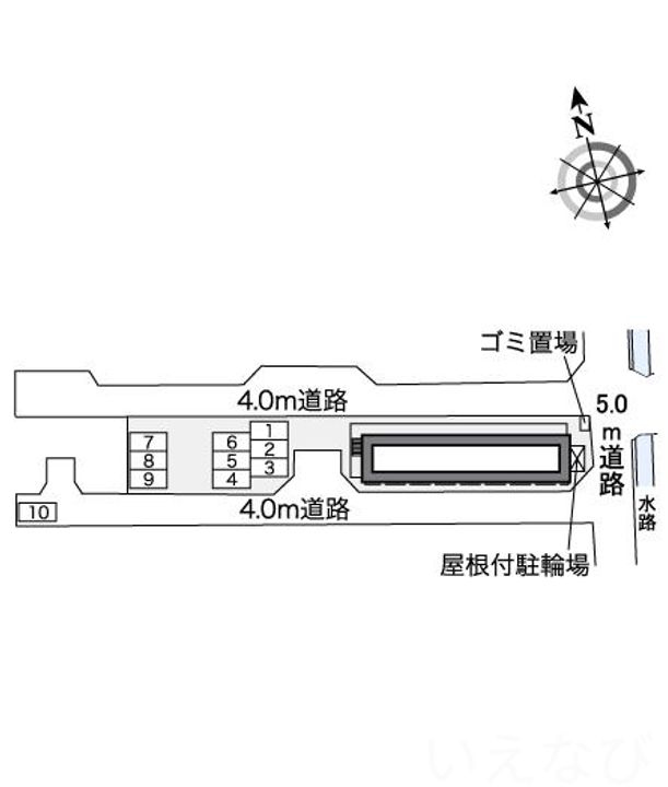 岡山県岡山市南区豊成1丁目(アパート)の賃貸物件201のその他画像